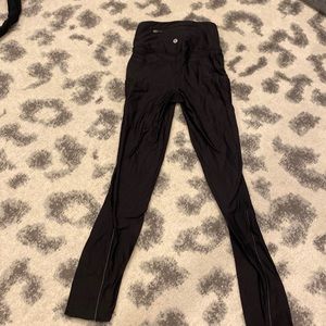 Lululemon Fleece Lined Black Leggings Size 2